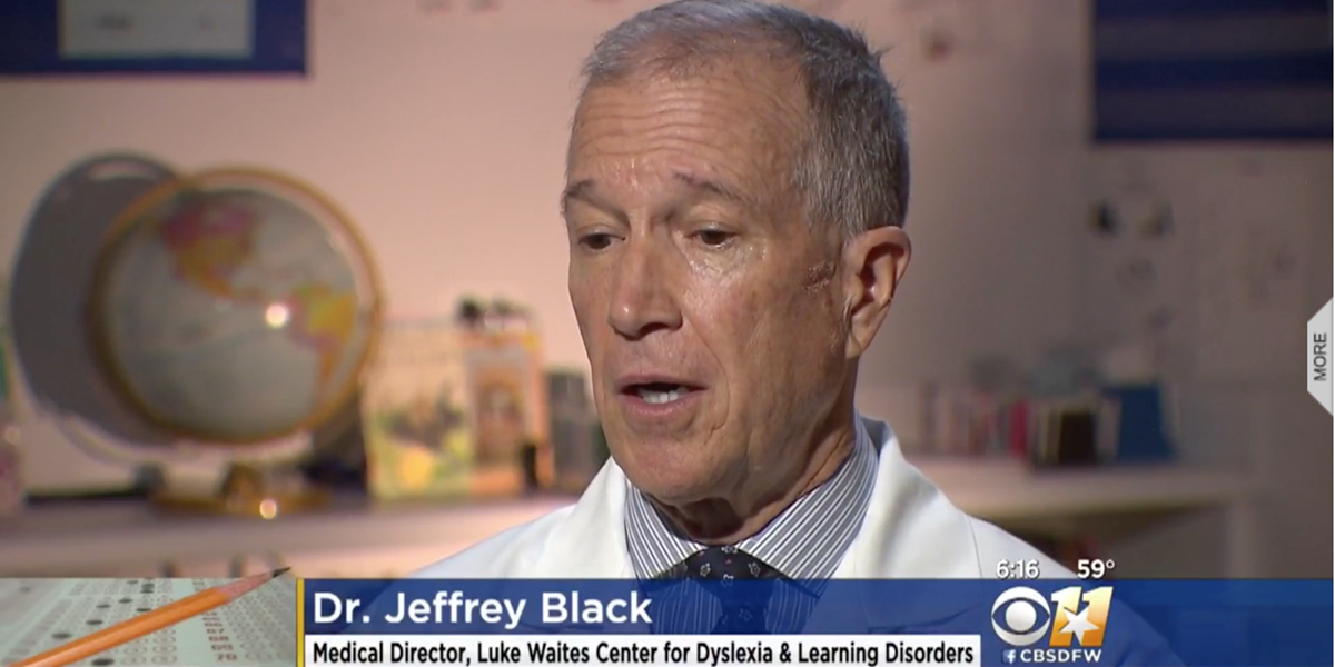 Dr. Black explains the link between handwriting and dyslexia