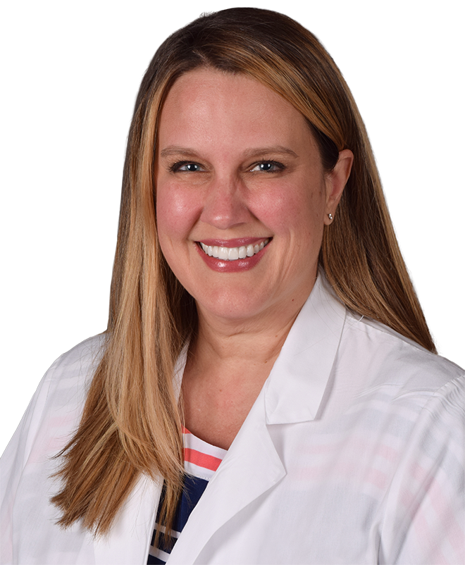 Stephanie de Jager, M.S.N., CPNP, is a certified pediatric nurse practitioner at Scottish Rite for Children Fracture Clinic in Frisco.