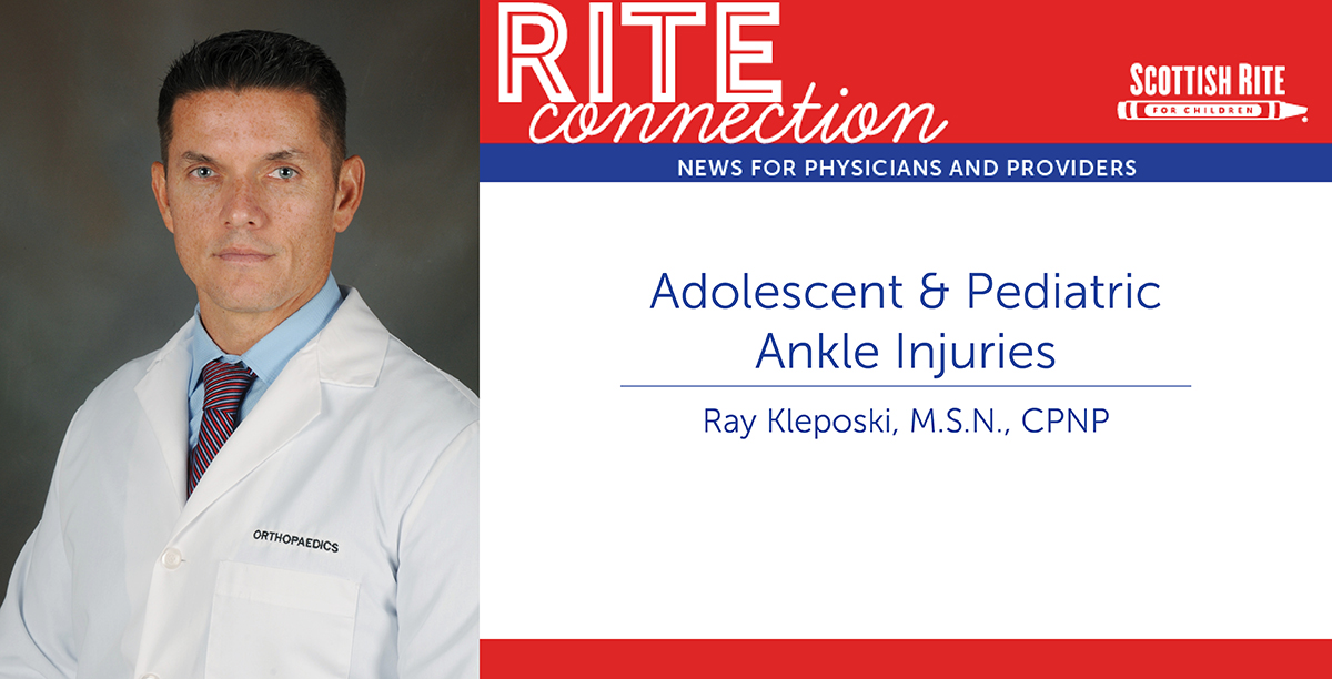 Coffee, Kids & Sports Medicine - Adolescent and Pediatric Ankle