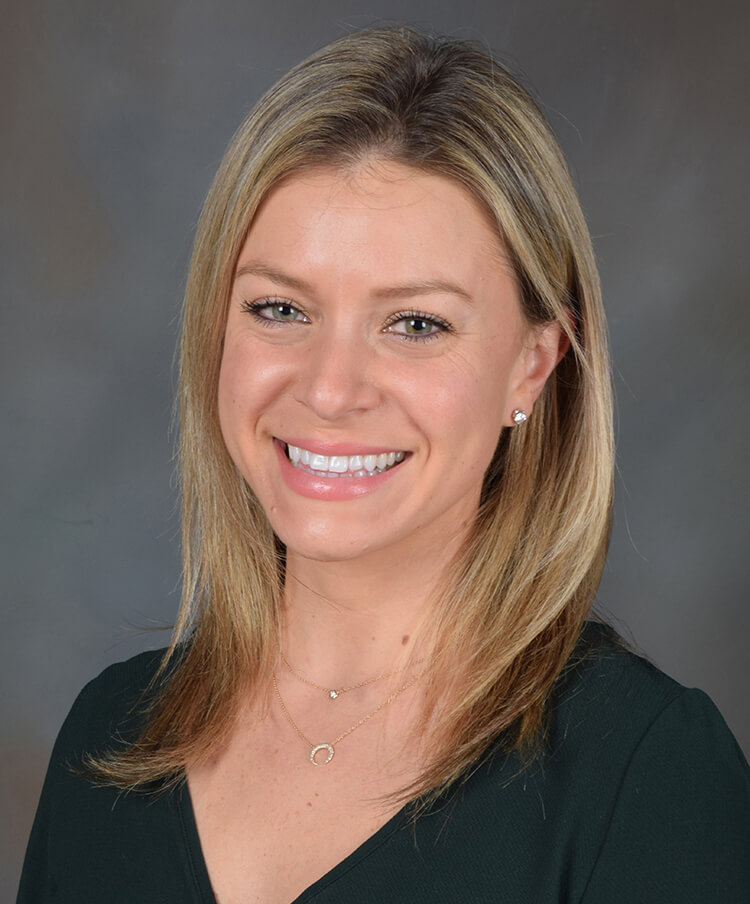 Stephanie Stutz, R.N., CRNA, is a certified registered nurse anesthetist at Scottish Rite for Children in Frisco. 