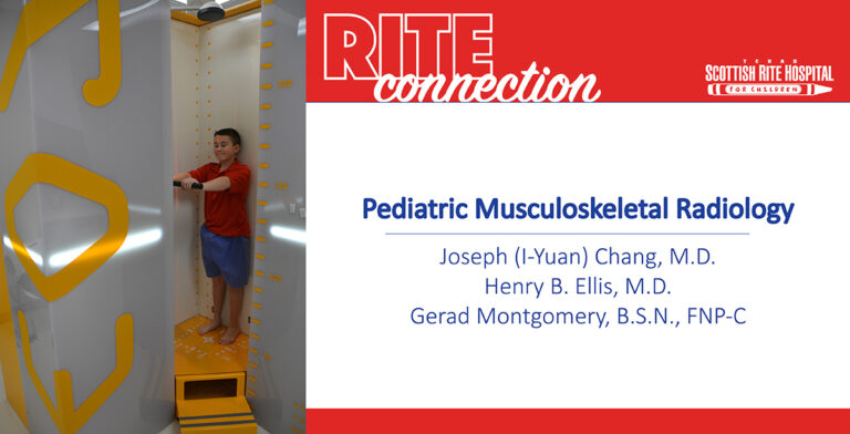 Pediatric Musculoskeletal Radiology