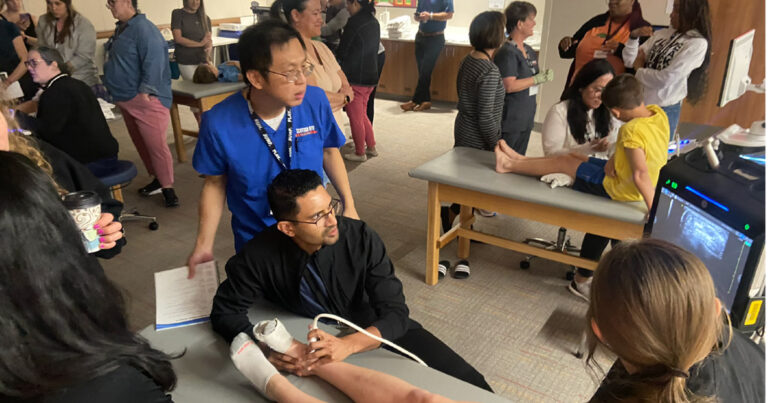 One-of-a-Kind Program Teaches Pediatric Fundamentals in Musculoskeletal Ultrasound