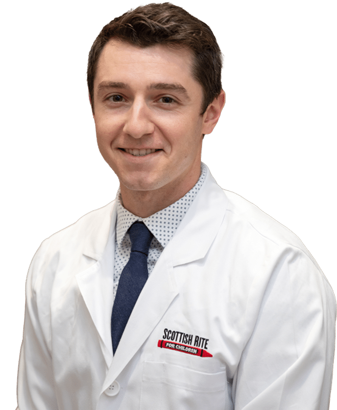 Cody Todesco, P.A.-C., M.M.S. is a certified physician assistant at Scottish Rite for Children in Frisco.