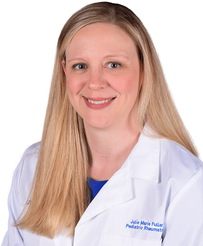 Julie Fuller, M.D., Staff Rheumatologist at Scottish Rite for Children