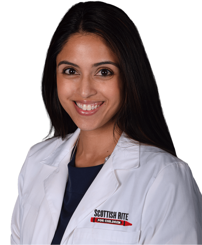 Simrat Morris, M.D., Staff Rheumatologist at Scottish Rite for Children