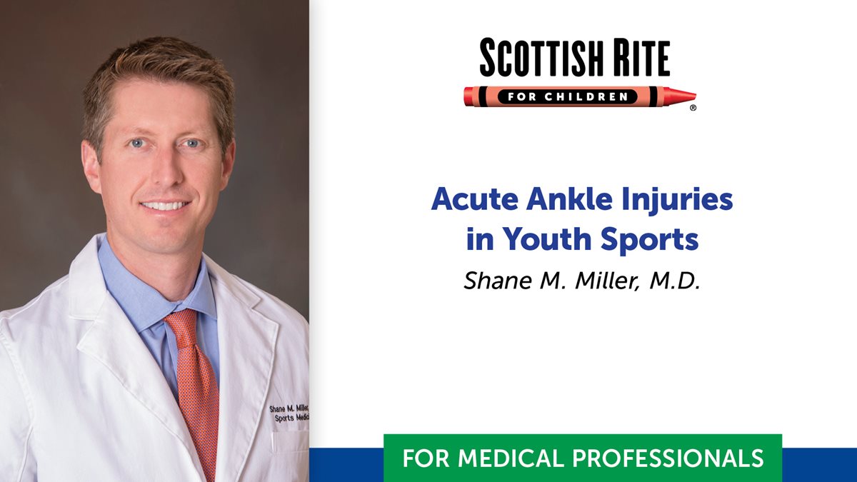 Acute Ankle Injuries in Youth Sports