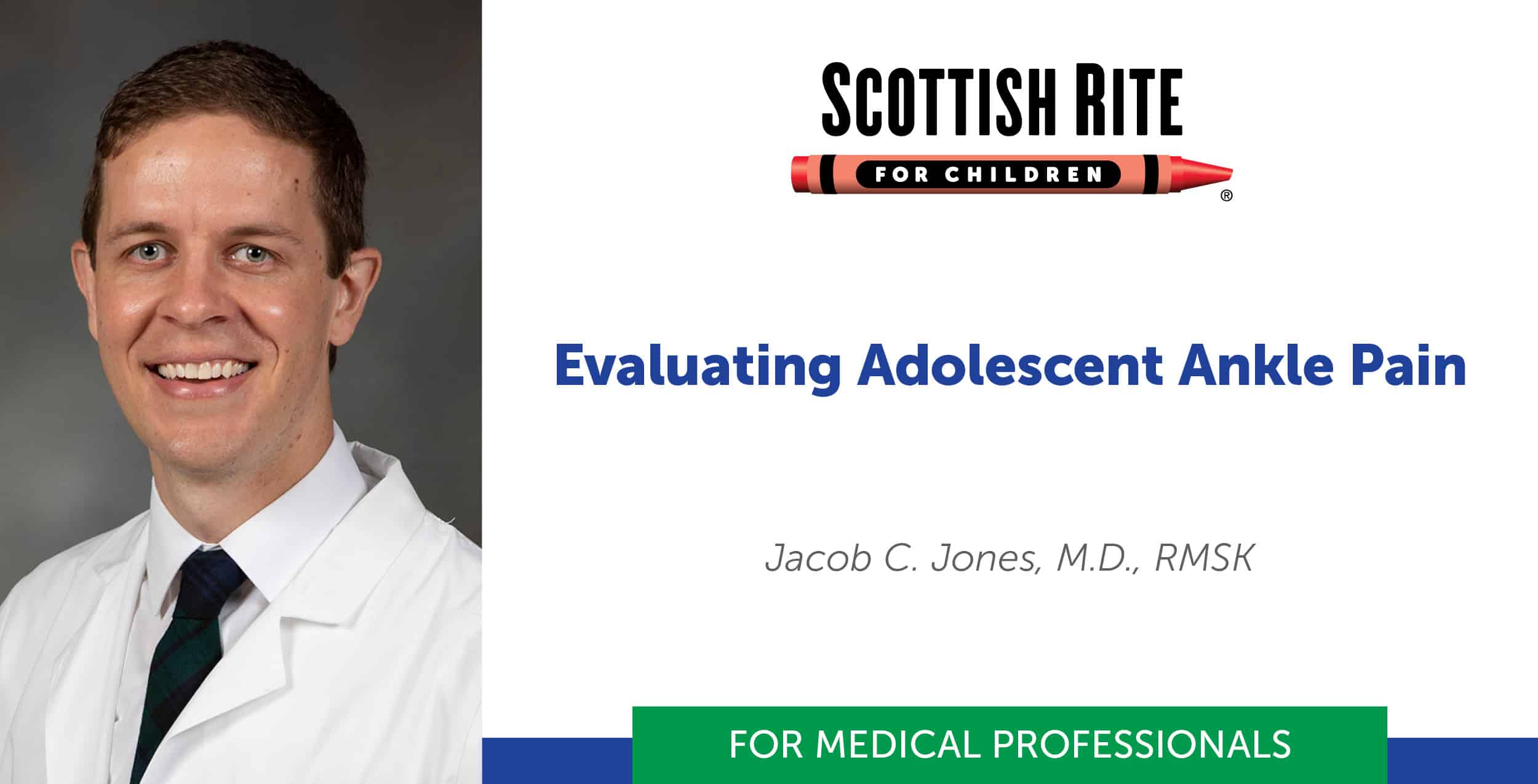 Jacob C. Jones, M.D., RMSK