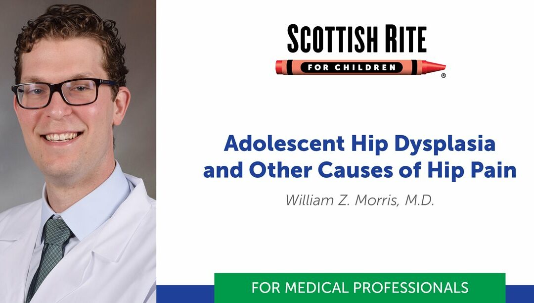 Adolescent Hip Dysplasia and Other Causes of Hip Pain