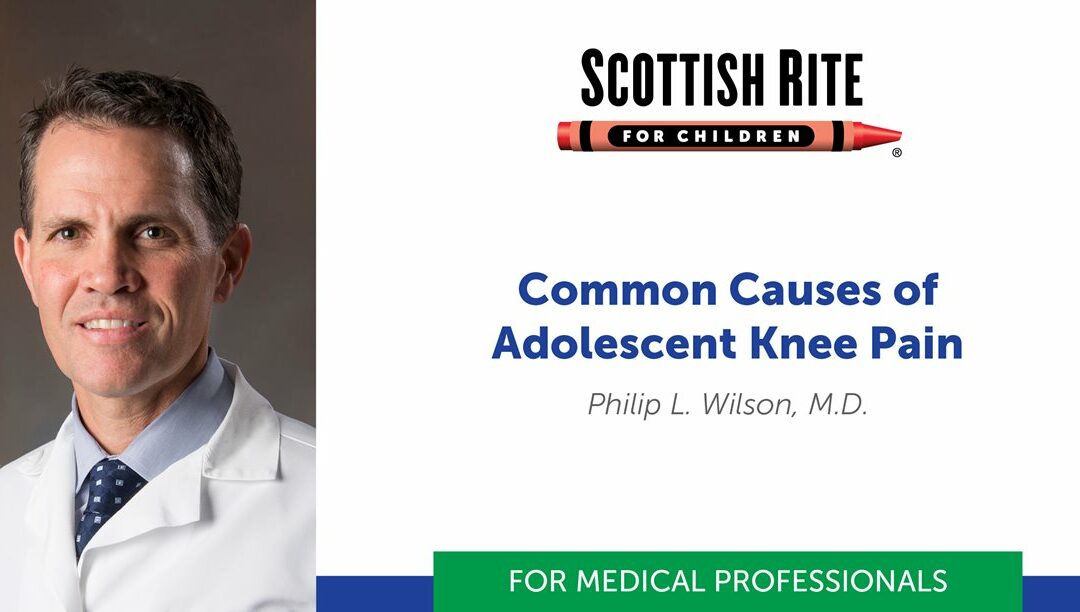 Common Causes of Adolescent Knee Pain