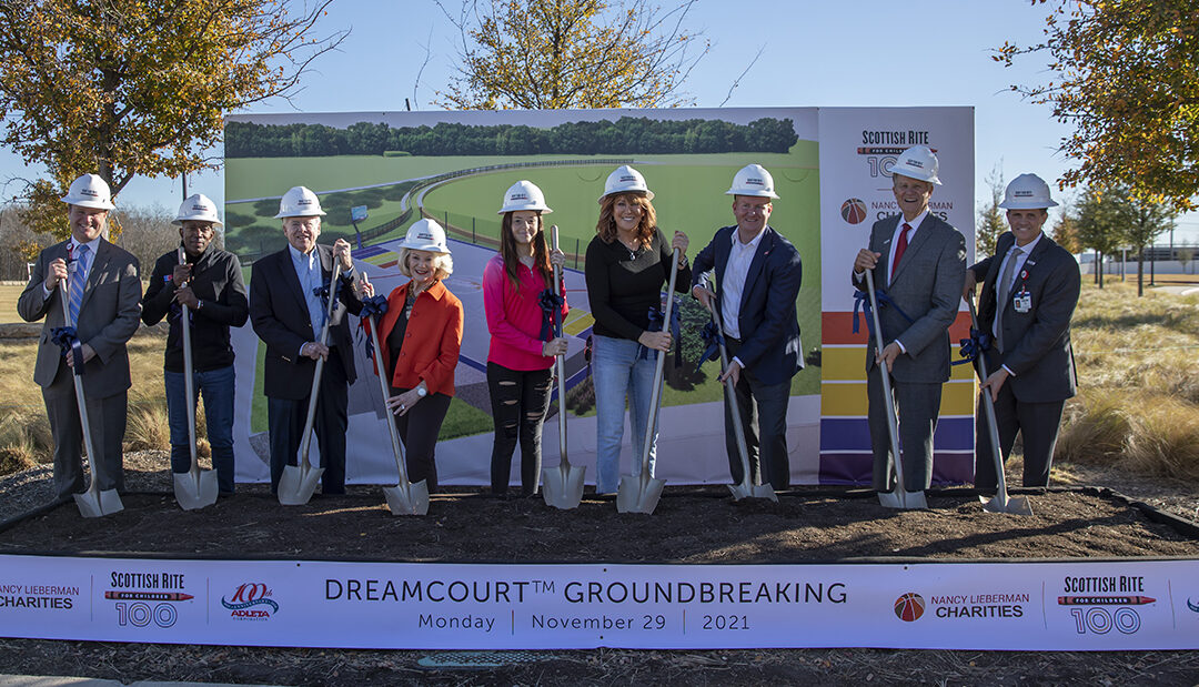 Community Impact: Scottish Rite for Children DreamCourt Groundbreaking Ceremony