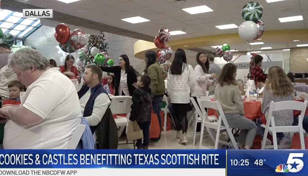 NBC DFW: Annual Cookies and Castles Event Raises Money for Texas Scottish Rite Hospital