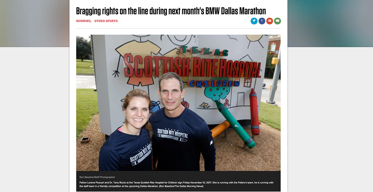 Dallas Morning News: Bragging rights on the line during next month’s BMW Dallas Marathon