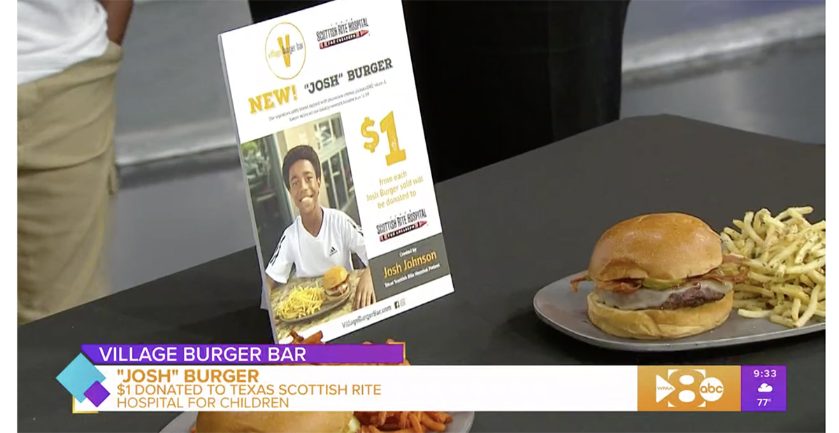 WFAA Good Morning Texas: The Josh Burger