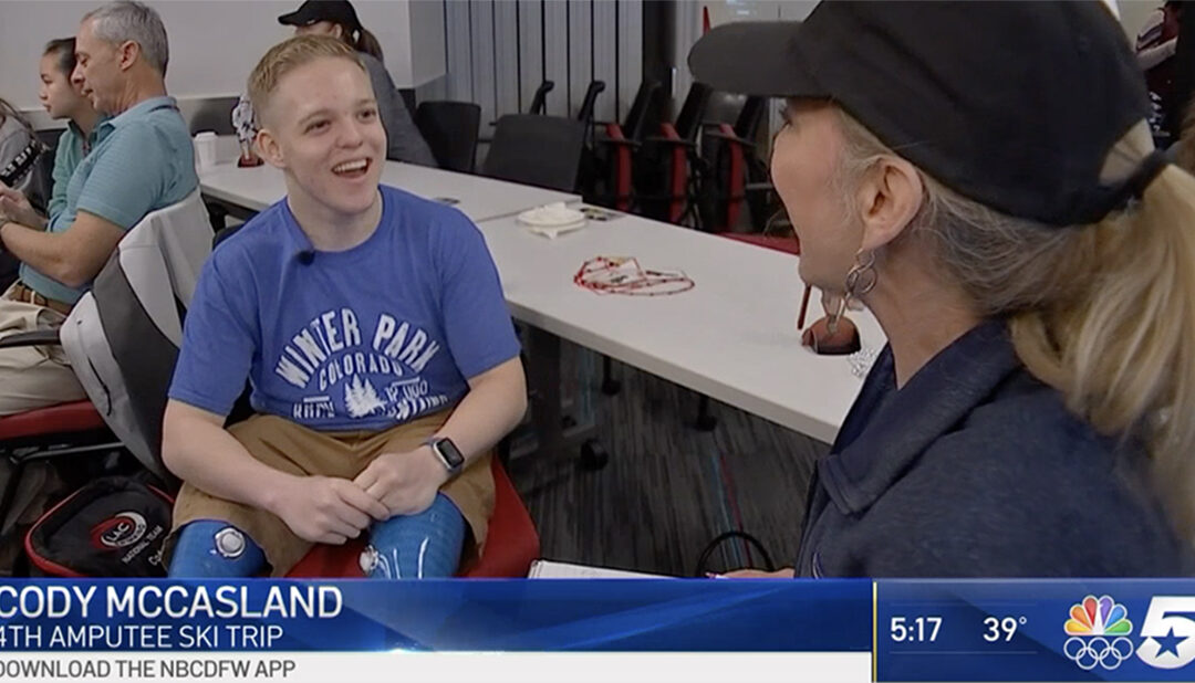 NBC DFW: Scottish Rite Amputee Patients Gain Independence on Ski Slopes