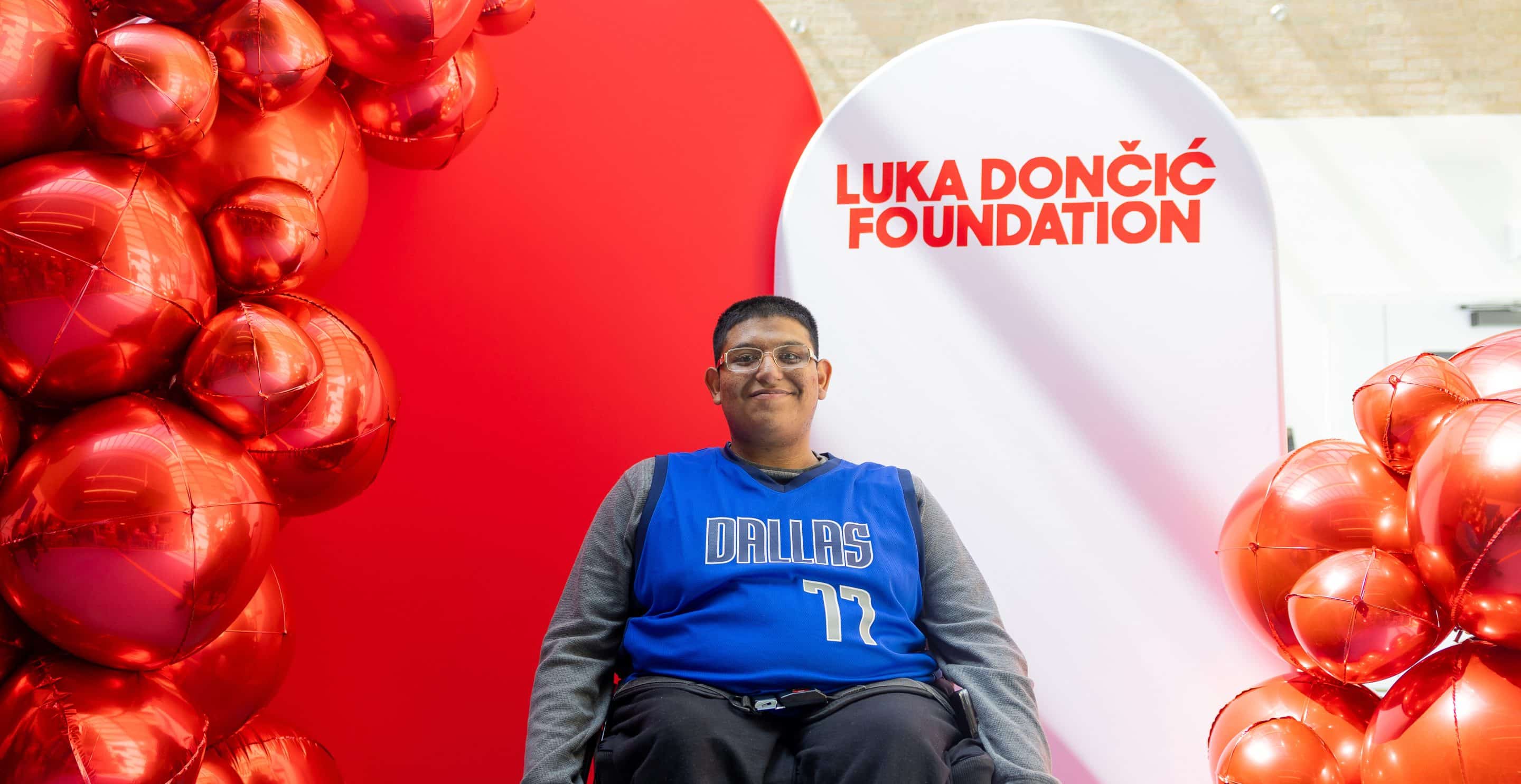 Fox 4: Luka Dončić Foundation’s Visit At Scottish Rite for Children