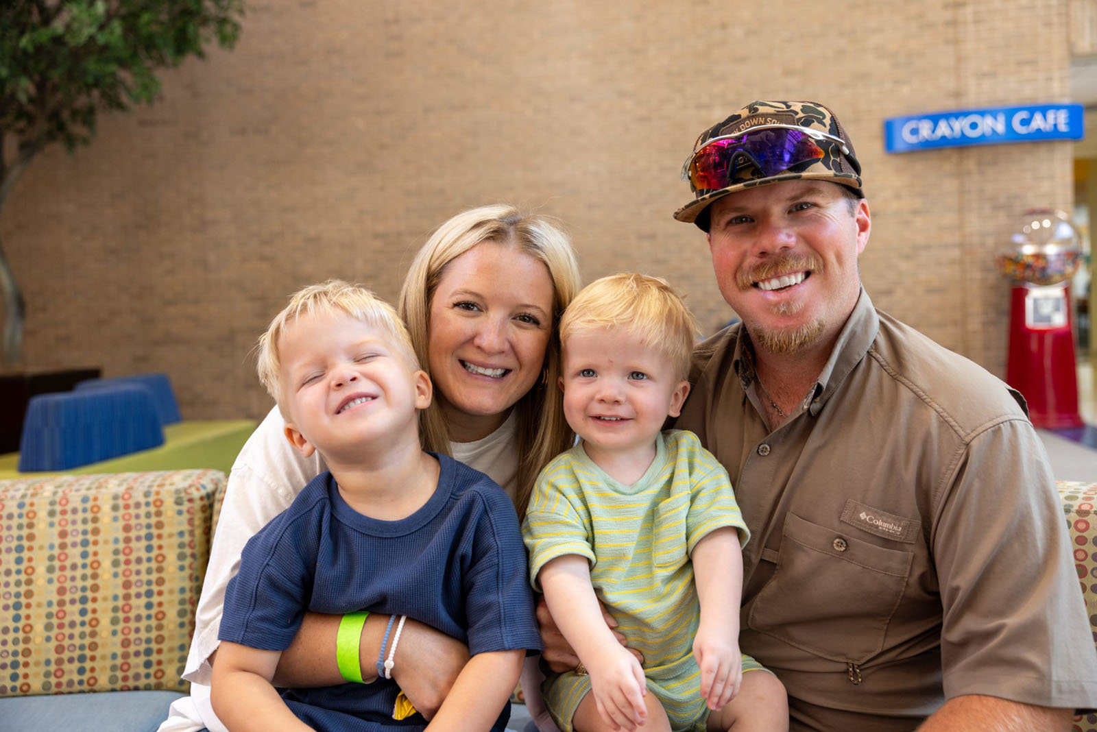 The Burtons family