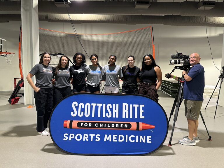WFAA:&nbsp;Scottish Rite Studies How Volleyball Players Move to Prevent Injury